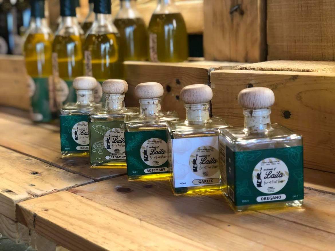 BIO Olivový olej ochucený bazalkou